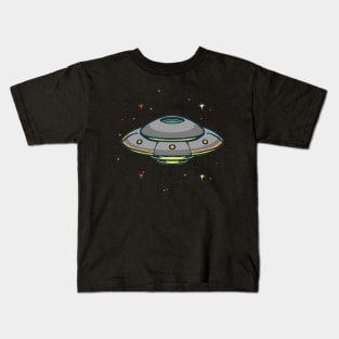 UFO Space Kids T-Shirt